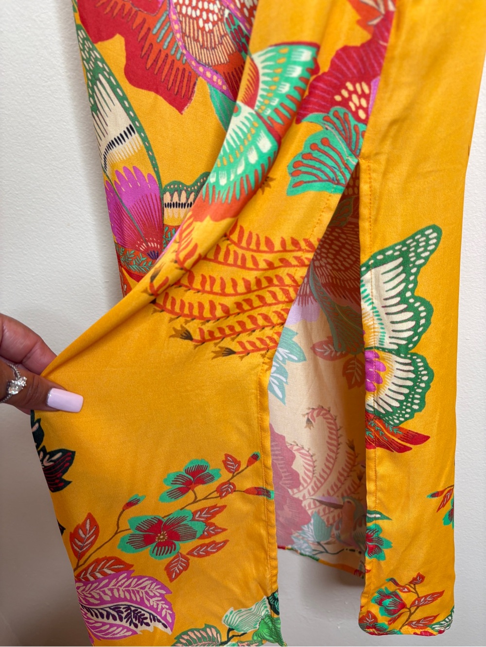 Farm Rio x Anthropologie Single-Shoulder Printed Maxi Dress - Picture 6 of 14